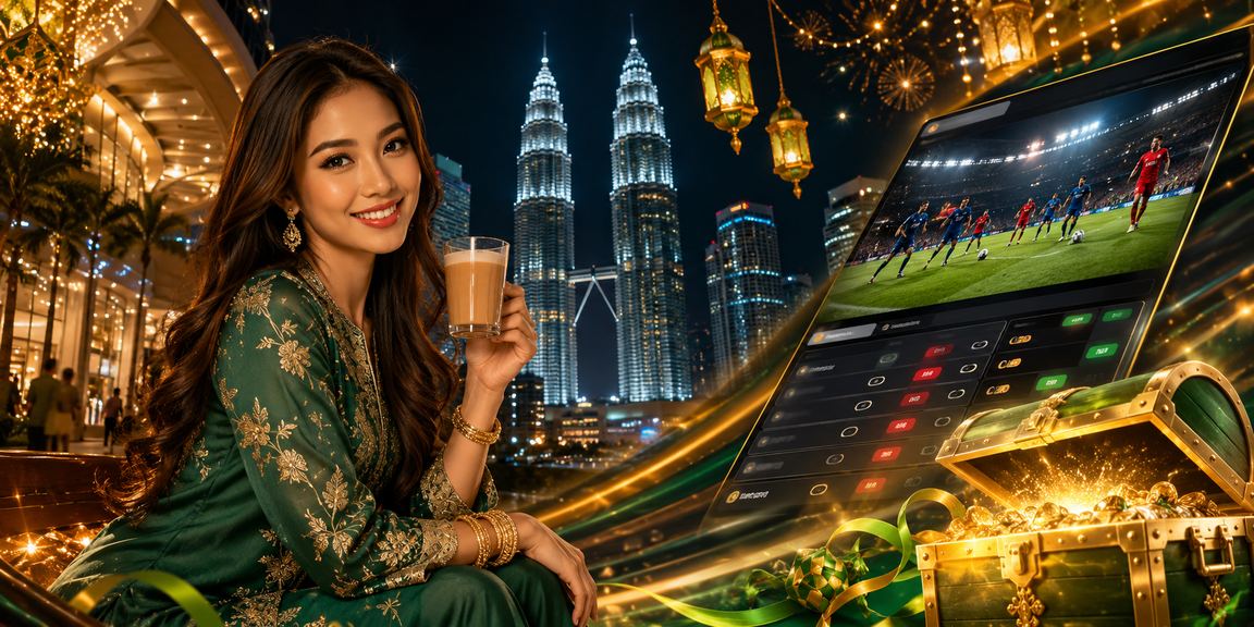 Pemain menikmati pertaruhan hari raya di Kuala Lumpur